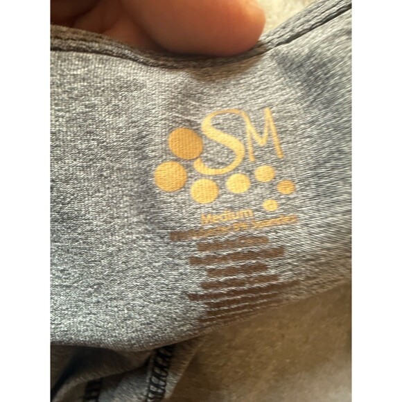 SM Women Skirted Legging Gray Size M Tennis Active Gym Workout Exercise - Picture 2 of 4